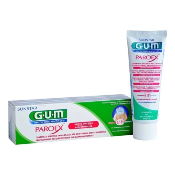 Паста за зъби paroex 0,12% 75мл GUM