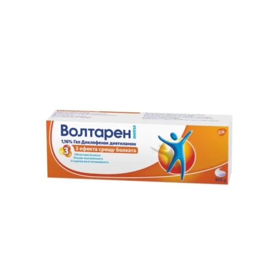 Волтарен емулгел 1,16% Гел за лечение на болка, възпаление и оток при ставите и мускулите 100 g