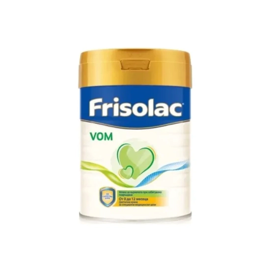 Frisolac VOM Адаптирано мляко при хабитуално повръщане от 0-12 месеца 400г
