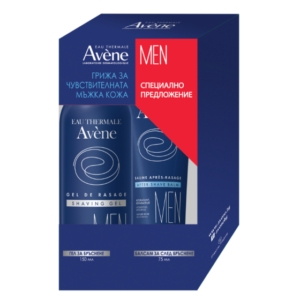Avene гел за бръснене 150мл+балсам след бръснене 75мл