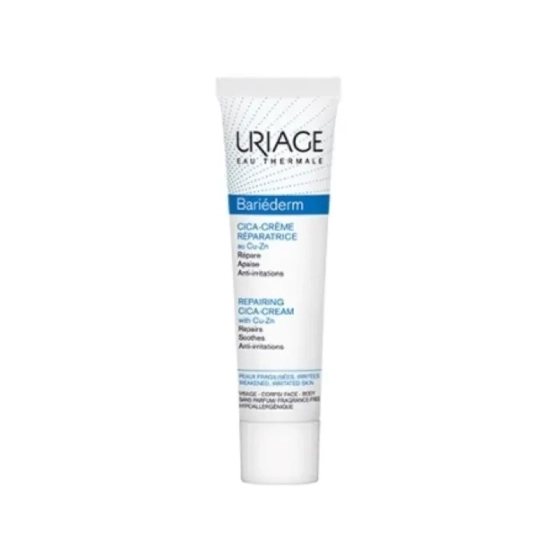 Uriage bariederm cica възстановяващ изолиращ крем с cu-zn 15мл