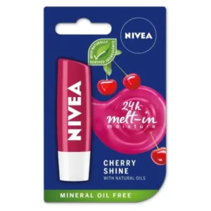 Nivea  балсам за устни  череша 4,8гр /85077/