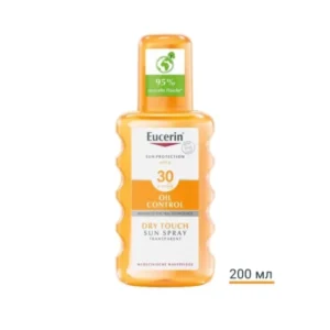 Eucerin прозрачен слънцезащитен спрей spf 30 200мл