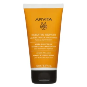 Apivita nourish & repair подхранващ и възстановяващ балсам за суха и увредена коса с маслина и мед 1