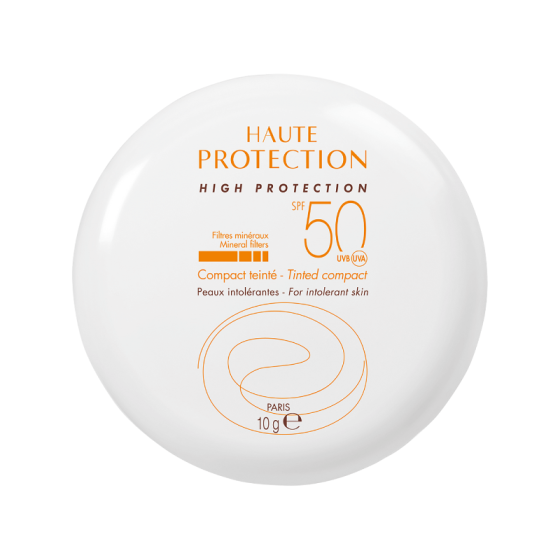 Avene Sun Миунерална крем-пудра за лице пясъчен цвят SPF50 10г