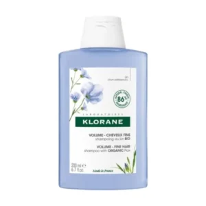 Klorane flax шампоан за обем за тънка и фина коса с лен 200мл