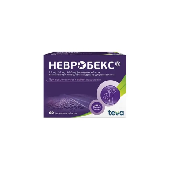 Невробекс таблетки при неврити, полиневрити, невралгии х60