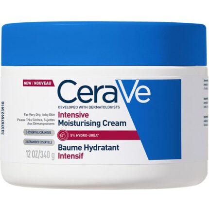 CeraVe интензив хидратиращ крем за лице и тяло, 340 гр