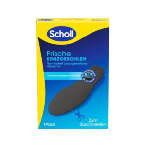 Scholl стелки против миризма с активен въглен, 1 брой