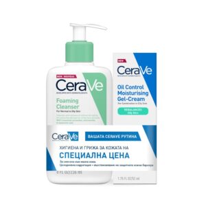 CeraVe комплект измивна пяна и гел-крем за лице