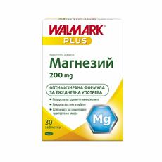 Walmark Магнезий таблетки 200мг, 30 броя
