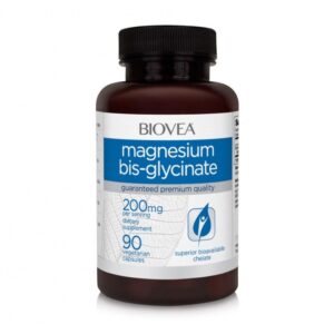 Biovea МАГНЕЗИЙ БИСГЛИЦИНАТ 200мг КАПСУЛИ х 90