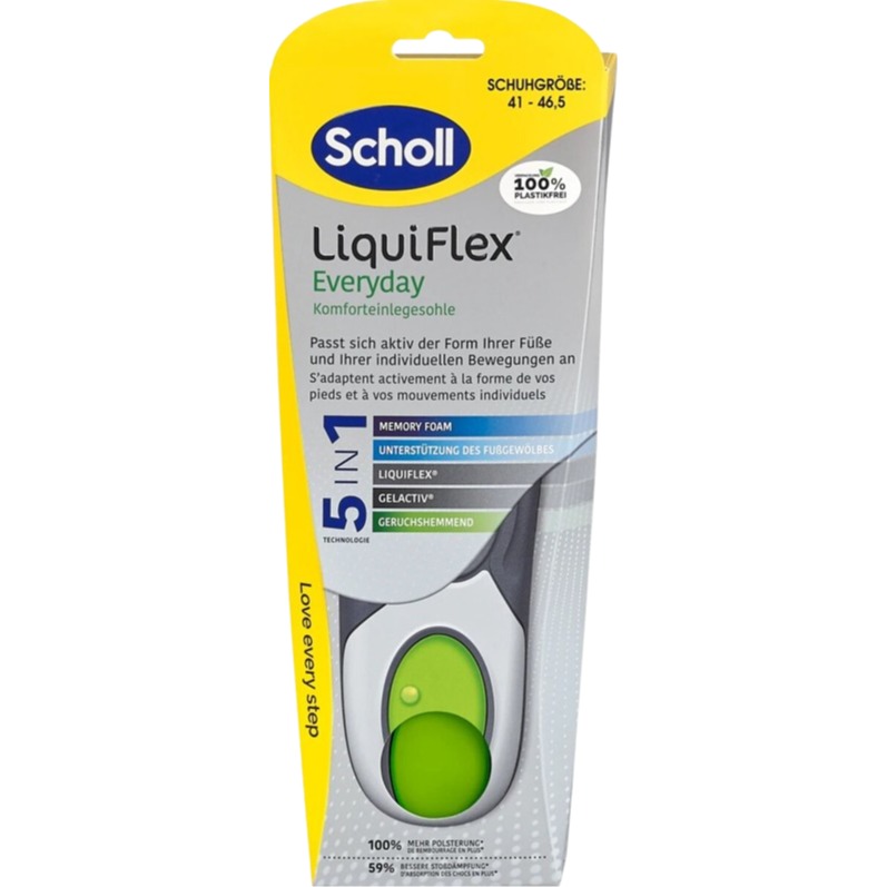 Scholl стелки Everyday 5в1 за мъже размер L
