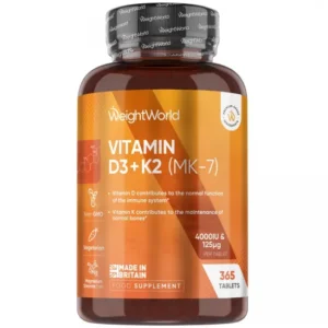 Weight World ВИТАМИН Д3 + К2 ТАБЛЕТКИ х 365